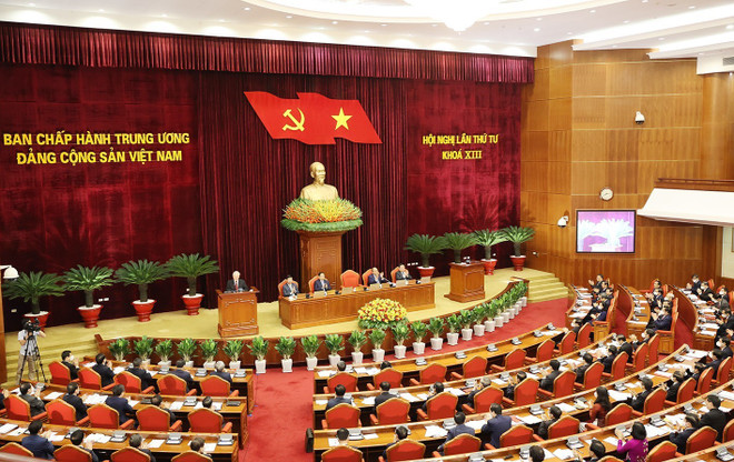 Khai mạc trọng thể Hội nghị lần thứ tư Ban Chấp hành TW Đảng khóa XIII ảnh 1