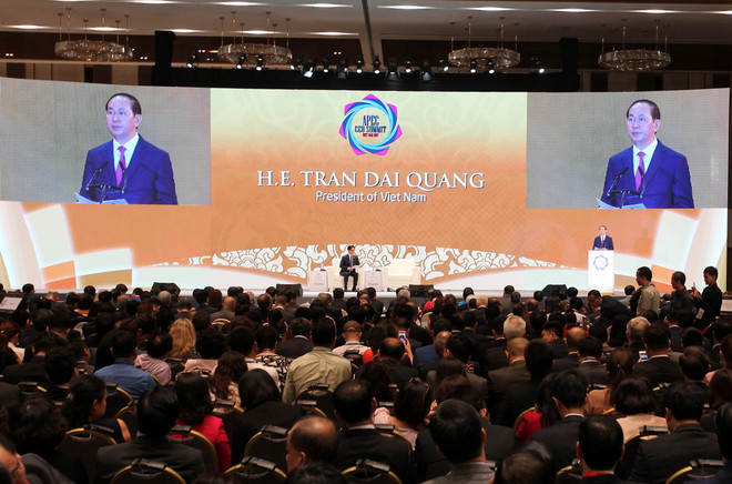Chủ tịch nước dự Hội nghị Thượng đỉnh doanh nghiệp APEC 2017 ảnh 1