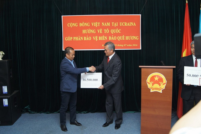 Người Việt tại Ukraine ủng hộ xây Khu tưởng niệm chiến sỹ Gạc Ma ảnh 1