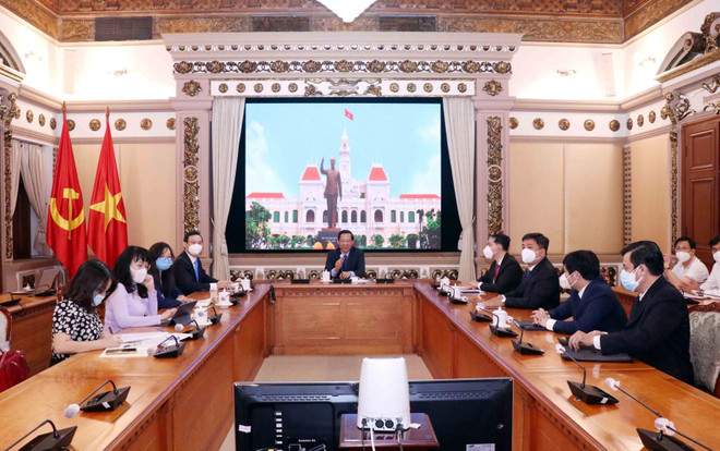 Thành phố Hồ Chí Minh và ADB thúc đẩy hợp tác phục hồi kinh tế ảnh 1