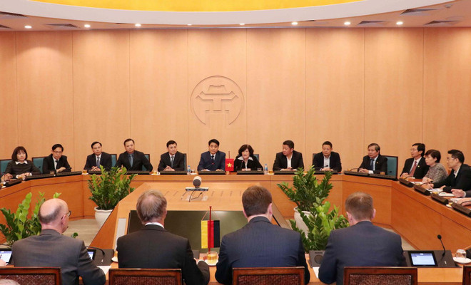 Hà Nội coi trọng việc xây dựng quan hệ thương mại toàn diện với Đức ảnh 1