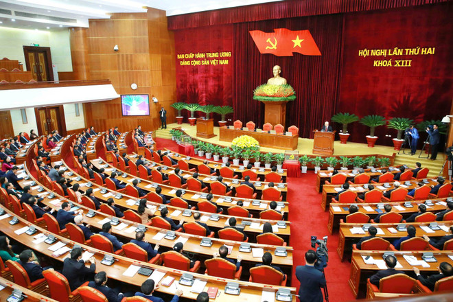 Thông báo Hội nghị lần thứ hai Ban Chấp hành Trung ương khóa XIII ảnh 1