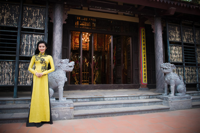 Á hậu Huyền My tặng quà Tết cho các hộ dân nghèo ở Hà Nội ảnh 2