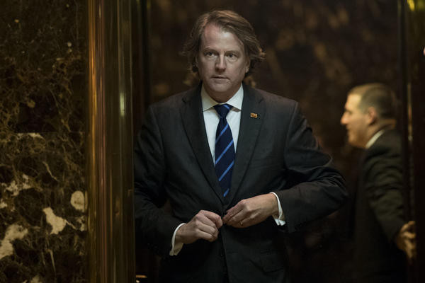 Ông Don McGahn. (Nguồn: Getty Images) Tổng thống đắc cử Mỹ Donald Trump chọn thêm các vị trí tại Nhà Trắng ảnh 1