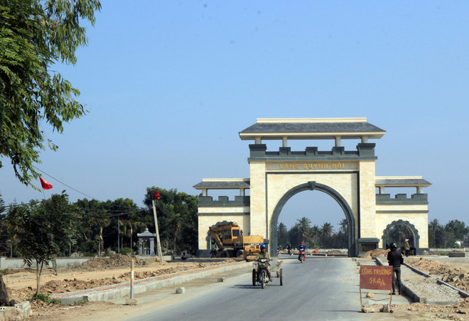 Rộ trào lưu xây dựng cổng làng hoành tráng tại tỉnh Nghệ An ảnh 1