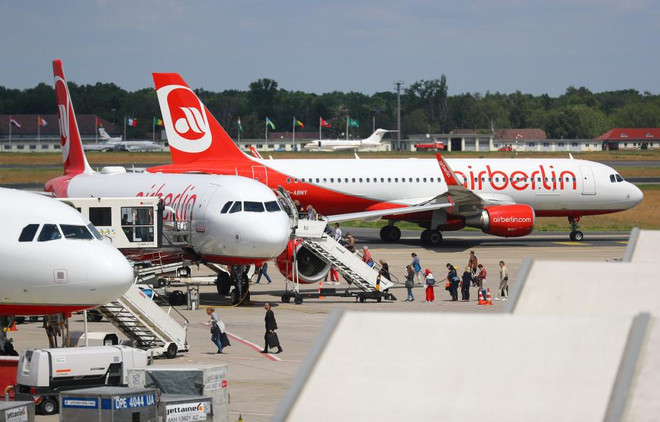 Khoảng 1.400 nhân viên hãng hàng không Air Berlin sẽ mất việc làm ảnh 1