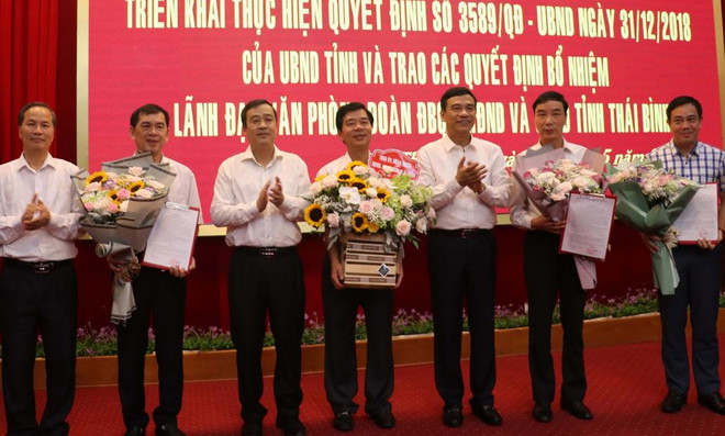 Thái Bình triển khai hợp nhất ba văn phòng, bổ nhiệm lãnh đạo ảnh 2
