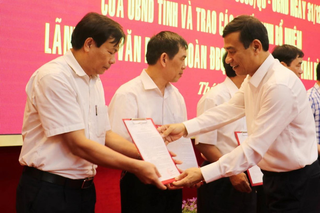 Thái Bình triển khai hợp nhất ba văn phòng, bổ nhiệm lãnh đạo ảnh 1