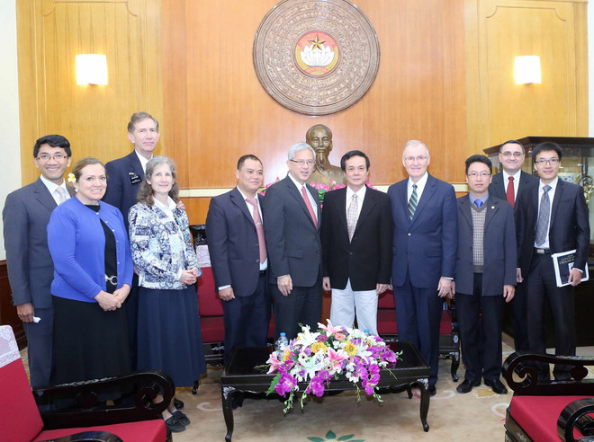 Đoàn Giáo hội thánh hữu Ngày sau của Chúa Jesus Kito thăm Việt Nam ảnh 1