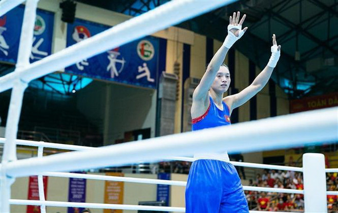 Nữ võ sỹ Việt Nam làm nên lịch sử tại đấu trường thế giới ảnh 1