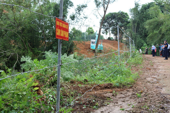 Cưỡng chế giải phóng mặt bằng xây Khu Nghiên cứu Sinh thái ở Quốc Oai ảnh 1