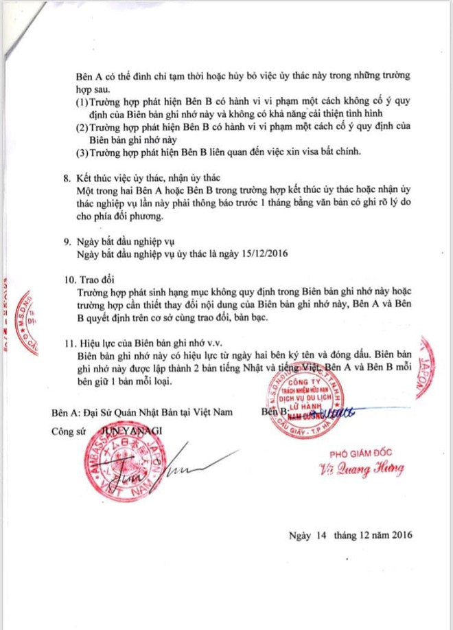 Vì sao nhiều doanh nghiệp Việt bị hủy tư cách đại diện xin visa Nhật? ảnh 6