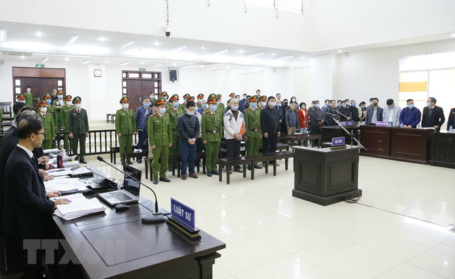 Quang cảnh một phiên xét xử. (Ảnh minh họa. Nguồn: TTXVN) Nhiều giải pháp đột phá để ngành tòa án nâng cao chất lượng xét xử ảnh 1