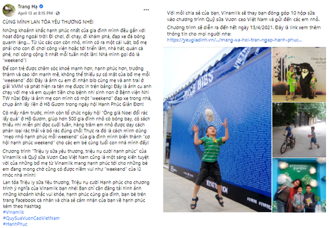 Cộng đồng góp tặng trẻ em 31.000 ly sữa trong chiến dịch của Vinamilk ảnh 2