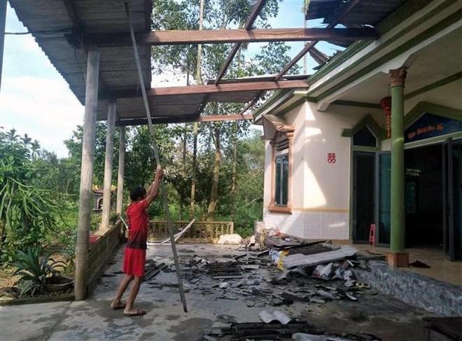 Hà Tĩnh khắc phục hậu quả mưa lớn và lốc xoáy tại huyện Hương Khê ảnh 1