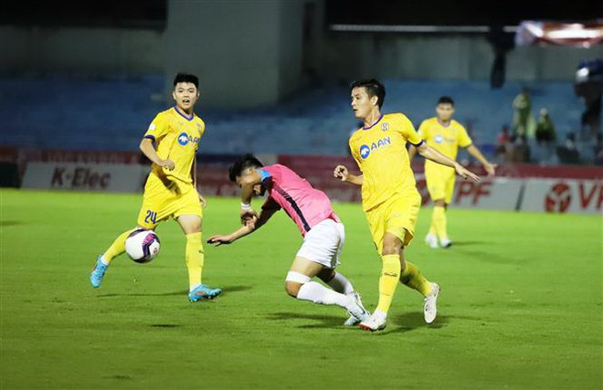 Hồng Lĩnh Hà Tĩnh chia điểm với Sông Lam Nghệ An trên sân nhà ảnh 1