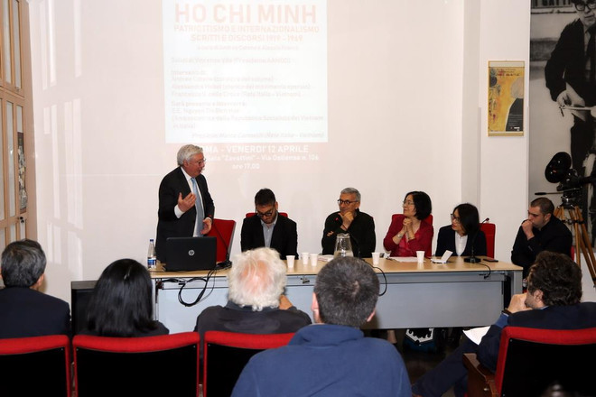 Phát hành cuốn sách về các bài viết của Bác Hồ bằng tiếng Italy ảnh 1