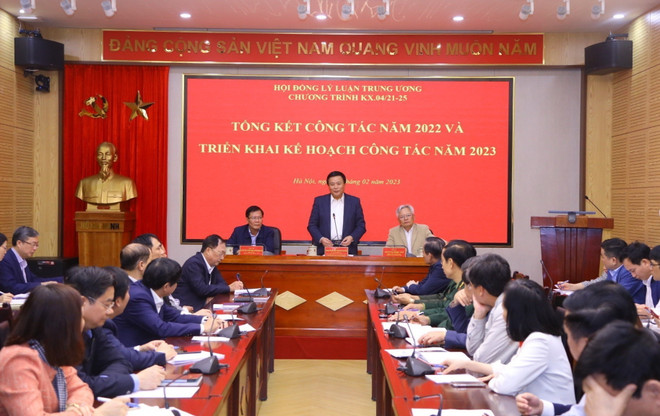 Triển khai kế hoạch Chương trình Nghiên cứu khoa học lý luận chính trị ảnh 1