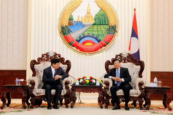 Thủ tướng Lào đánh giá cao sự hỗ trợ của Đài Tiếng nói Việt Nam ảnh 1