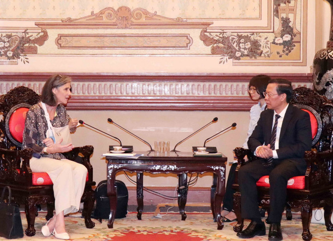 Thành phố Hồ Chí Minh mong muốn hợp tác, chia sẻ kinh nghiệm với UNDP ảnh 1