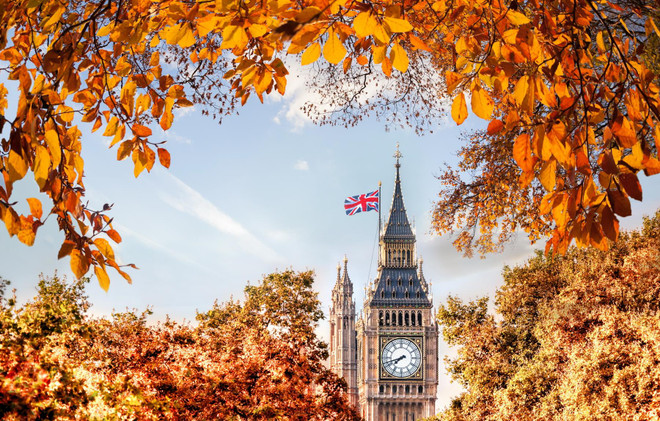 Góc Thu lãng mạn ở London. (Ảnh: CTV) Du lịch mùa Thu: Những điểm đến đẹp như tranh vẽ từ Âu sang Á ảnh 5
