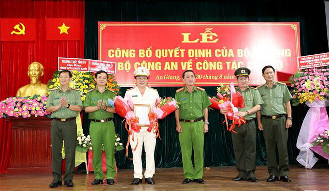 Đại tá Lâm Phước Nguyên giữ chức Giám đốc Công an tỉnh An Giang ảnh 1