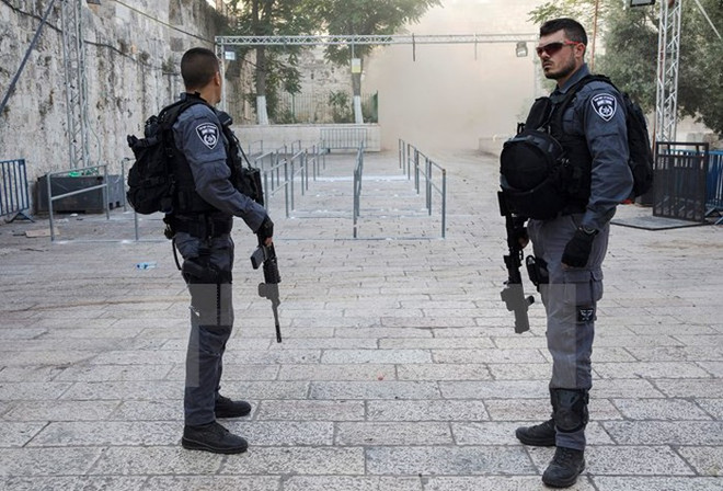 An ninh Israel bắn gục một người Palestine định tấn công bằng dao ảnh 1