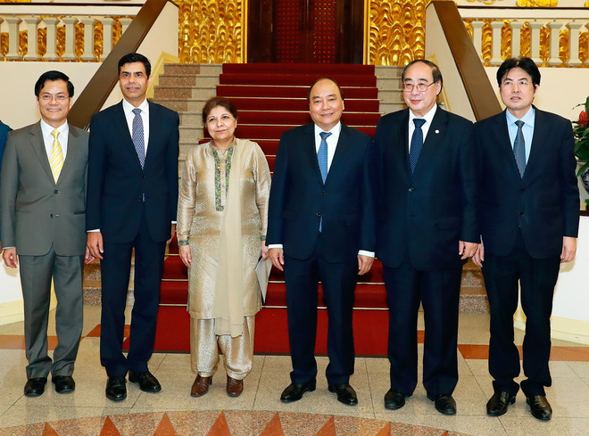 Thủ tướng Nguyễn Xuân Phúc tiếp các Phó Tổng thư ký Liên hợp quốc ảnh 1