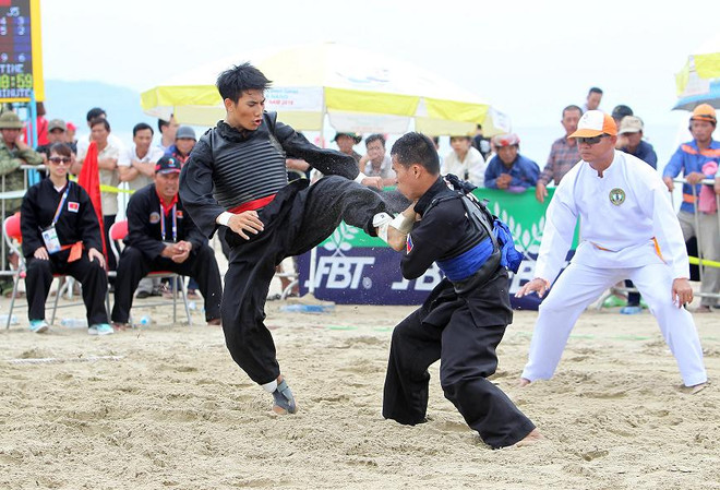 Đoàn Việt Nam củng cố vị trí đầu tại Đại hội thể thao bãi biển châu Á ảnh 1