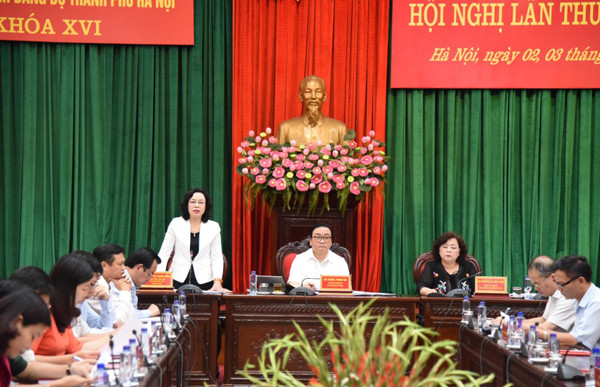 Khai mạc Hội nghị lần thứ 14 Ban Chấp hành Đảng bộ thành phố Hà Nội ảnh 1