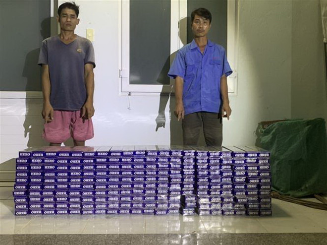 Biên phòng Tây Ninh phát hiện 2 vụ vận chuyển thuốc lá ngoại nhập lậu ảnh 1