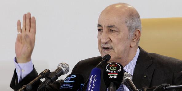 Tổng thống Algeria Abdelmadjid Tebboune. (Nguồn: AP) Tổng thống Algeria chỉ thị quan chức nghiêm khắc chống tham nhũng ảnh 1