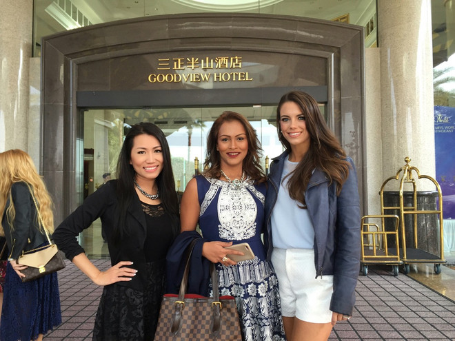 Hoa hậu quý bà Kelly Trang Trần dự thi Hoa hậu Quý bà thế giới 2016 ảnh 1