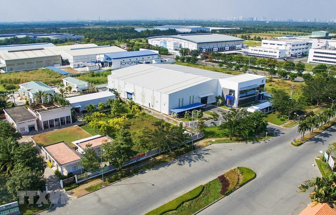 (Ảnh minh họa: Bùi Giang/TTXVN) Bộ Kế hoạch và Đầu tư: Thí điểm thành lập các khu công nghiệp điện tử ảnh 1