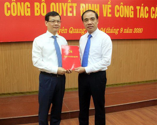 Tuyên Quang công bố quyết định của Thủ tướng về công tác cán bộ ảnh 1