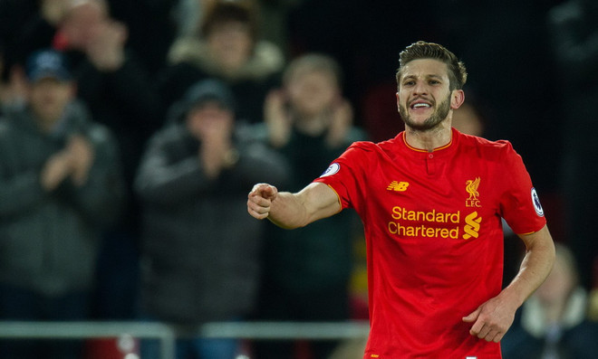 Tiền vệ Adam Lallana là cầu thủ Anh xuất sắc nhất năm 2016 ảnh 1