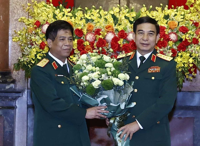 Thăng quân hàm Thượng tướng cho Phó Tổng Tham mưu trưởng QĐND Việt Nam ảnh 2