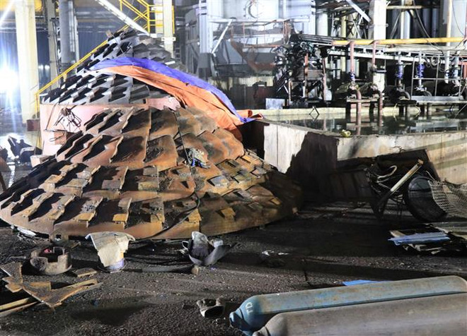 Bắc Ninh: Nổ trạm khí than ở công ty gạch ốp lát, 9 người thương vong ảnh 1