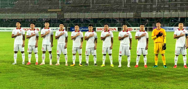 Giao hữu bóng đá, đội tuyển U23 Việt Nam hòa U23 Tajikistan ảnh 1