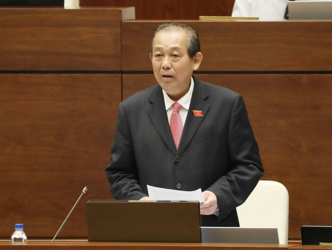 Phó Thủ tướng Trương Hòa Bình trả lời chất vấn về "tư duy nhiệm kỳ" ảnh 1