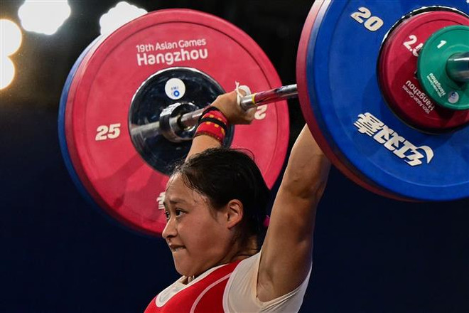 Vì sao VĐV Cử tạ Triều Tiên liên tiếp lập kỷ lục tại ASIAD 2023? ảnh 1