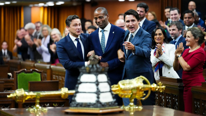 Ông Greg Fergus được bầu làm Chủ tịch Hạ viện thứ 38 của Canada ảnh 1