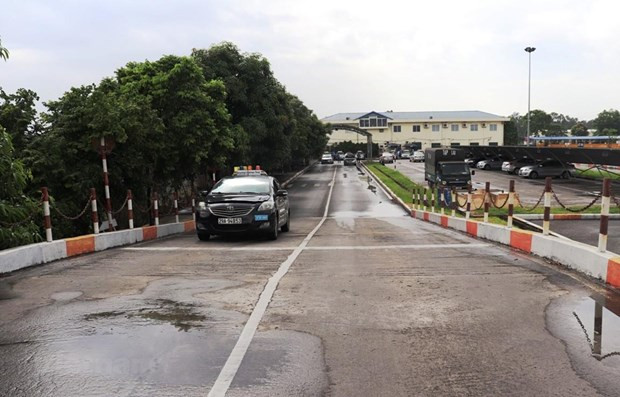 Một trung tâm đào tạo, sát hạch lái xe dành cho người học. (Ảnh: Việt Hùng/Vietnam+) Chính thức tăng phí thi sát hạch lái xe kể từ ngày 1/8 ảnh 1