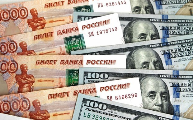 Tỷ giá đồng Ruble so với đồng USD giảm xuống mức thấp nhất kề từ 7/4 ảnh 1
