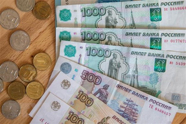 Đồng ruble của Nga giảm giá xuống mức thấp nhất trong phiên 14/6 ảnh 1