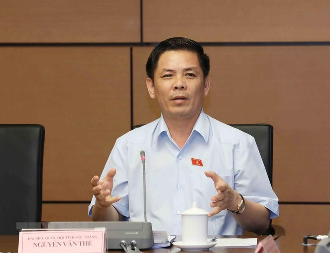 Bộ trưởng Bộ Giao thông Vận tải Nguyễn Văn Thể. (Nguồn: TTXVN) Bộ trưởng Giao thông thôi làm thành viên Ủy ban Tài chính, Ngân sách ảnh 1