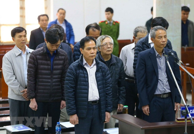 Sáu bị cáo kháng cáo trong vụ vỡ đường ống nước sông Đà ảnh 1