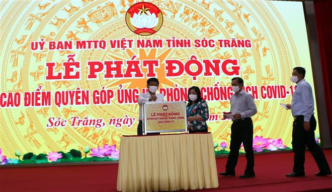 Các địa phương phát động ủng hộ phòng, chống dịch COVID-19 ảnh 2