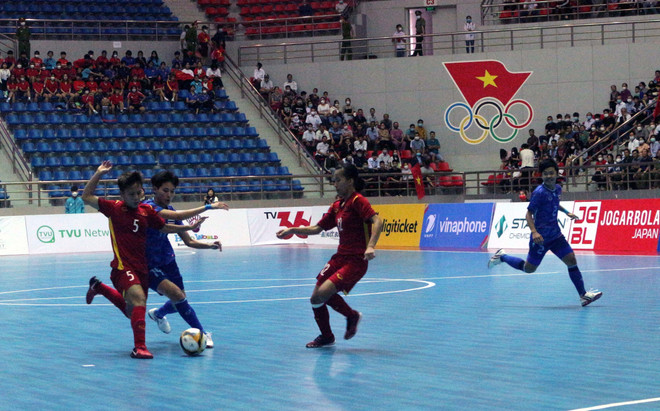 Đội tuyển nữ Thái Lan xuất sắc giành huy chương Vàng ở bộ môn Futsal ảnh 1