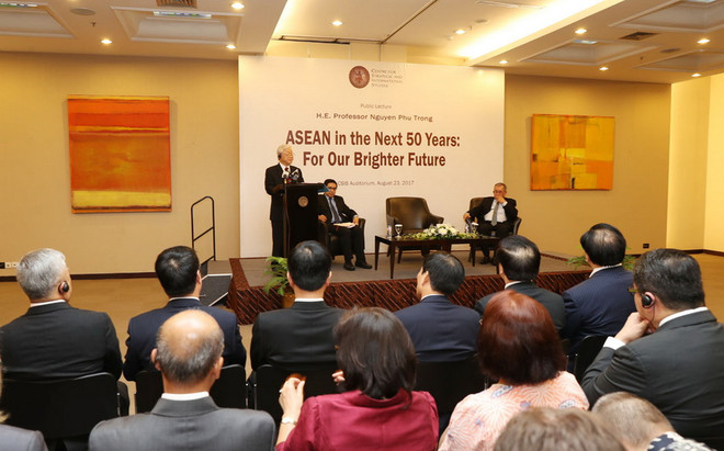 Toàn văn bài nói chuyện của Tổng Bí thư Nguyễn Phú Trọng tại CSIS ảnh 1